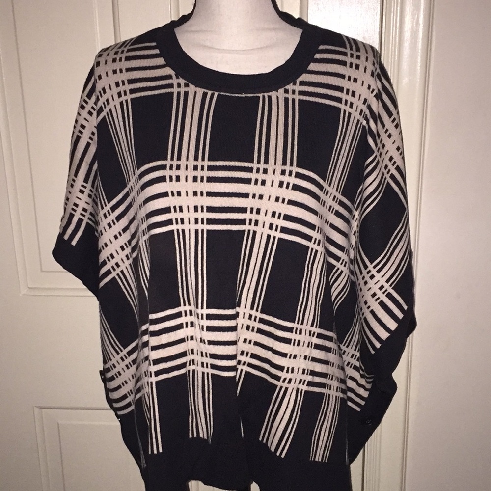 DressBarn Angel Wings Poncho Sweater